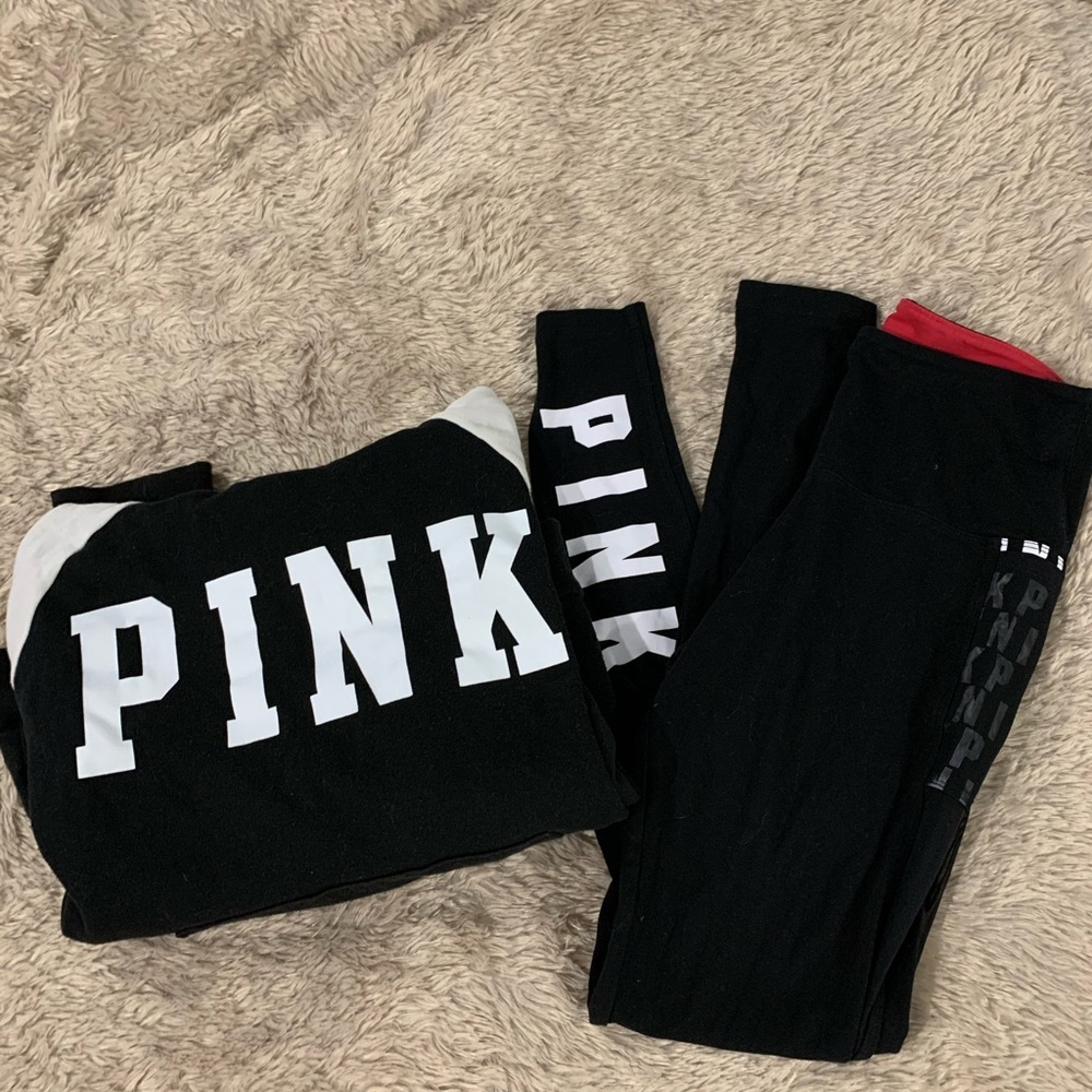 Victoria Secret PINK Legging / hoodie set